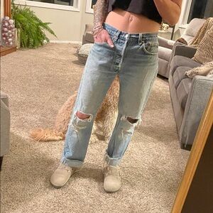 Vintage Levi's Light Blue High Rise Women Jeans